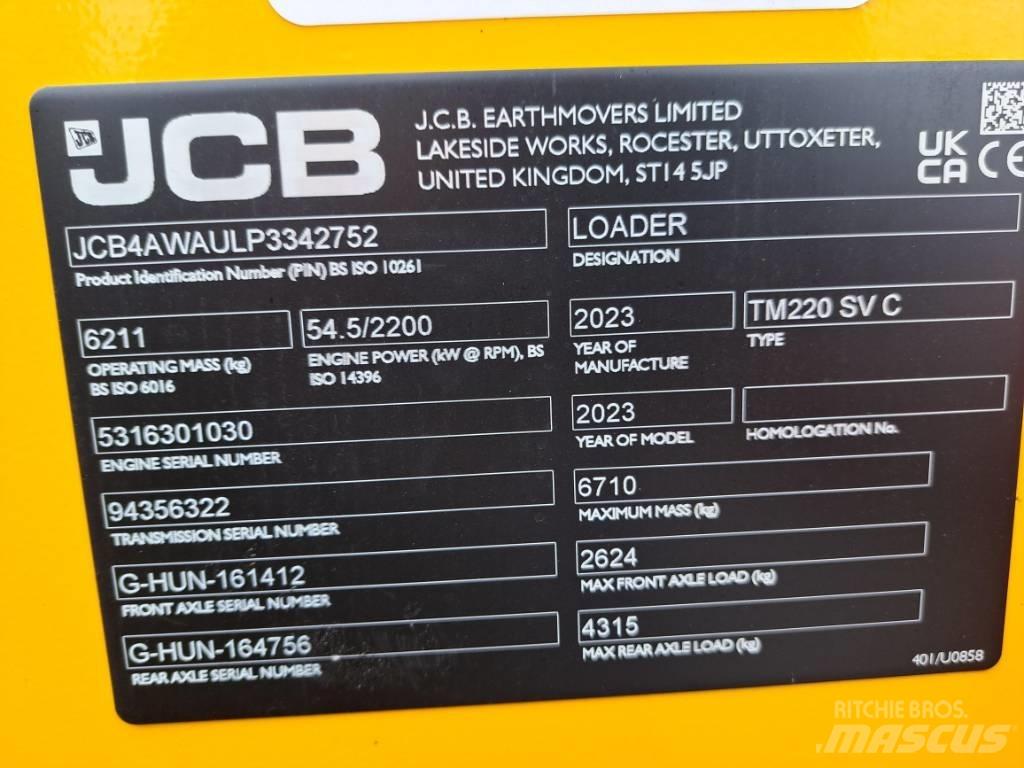 JCB TM 220 SV Radlader