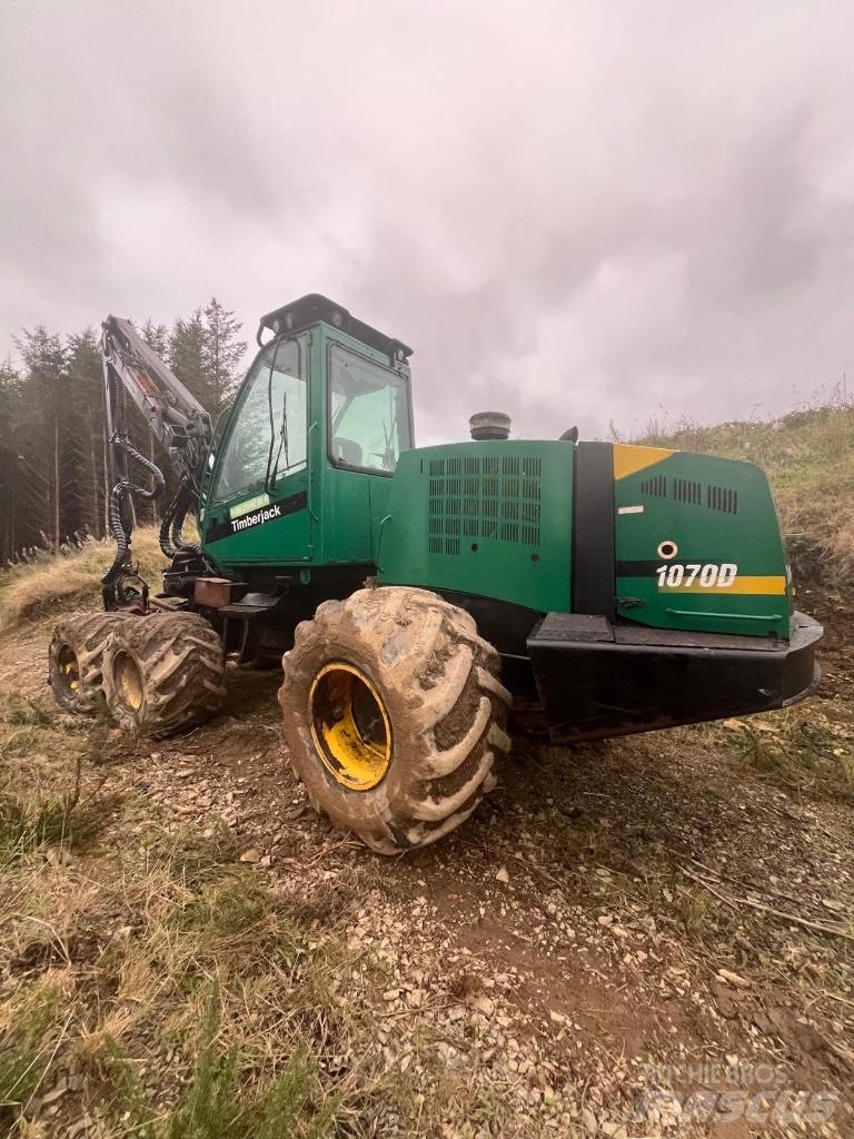 Timberjack 1070D Harvester