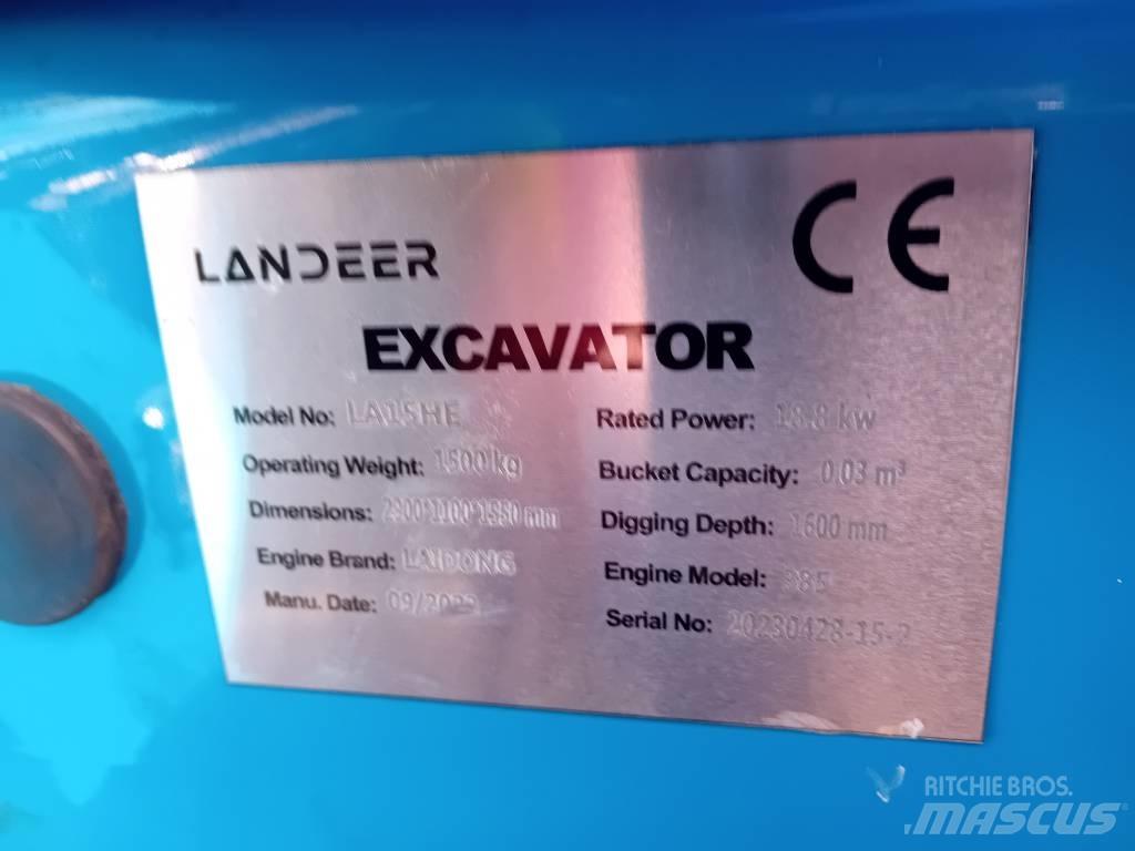  Landeer LA15HE Minibagger < 7t