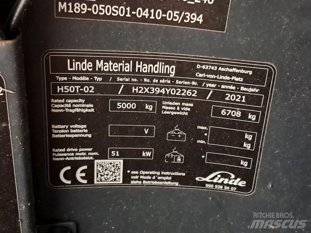 Linde H50T-02 Gasstapler
