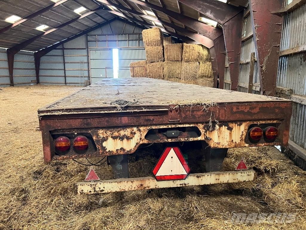  Halmvogn 12.5 meter Ballenanhänger