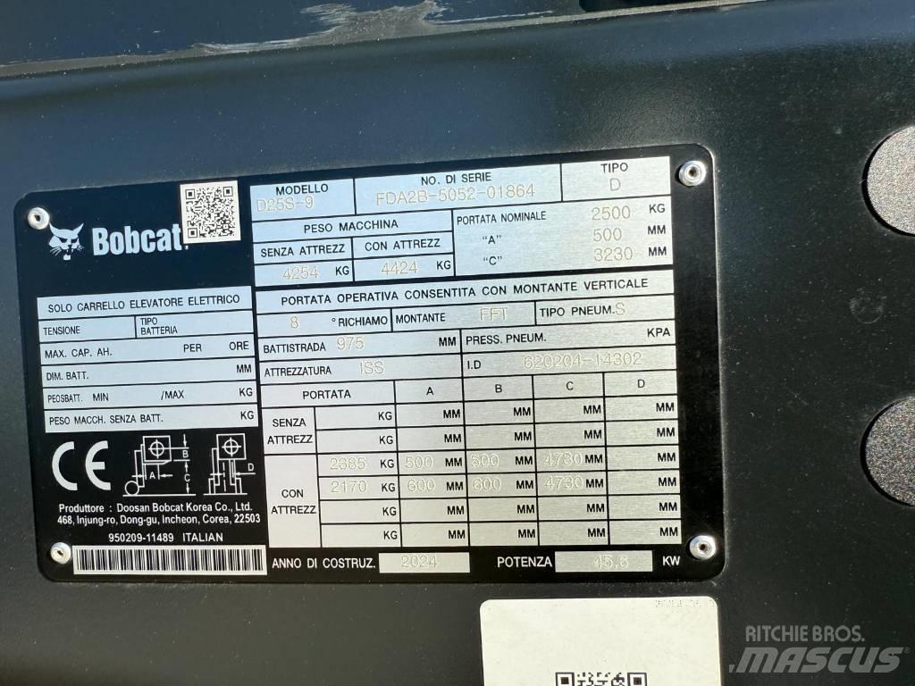 Bobcat D 25 S-9 Dieselstapler