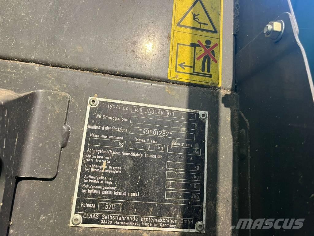 CLAAS Jaguar 970 Selbstfahrende Häcksler