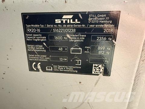 Still RX20-16 Elektrostapler