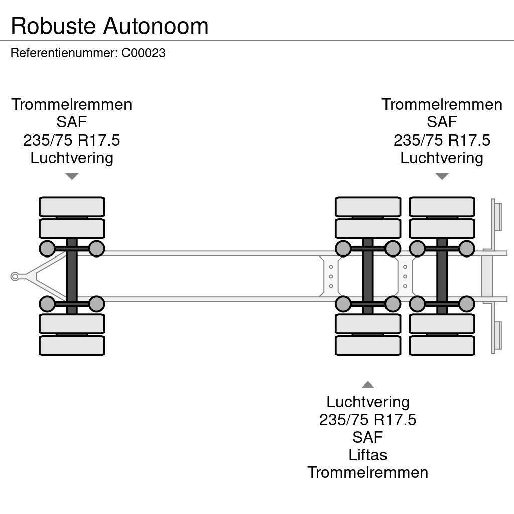 Robuste Autonoom Pritschenanhänger