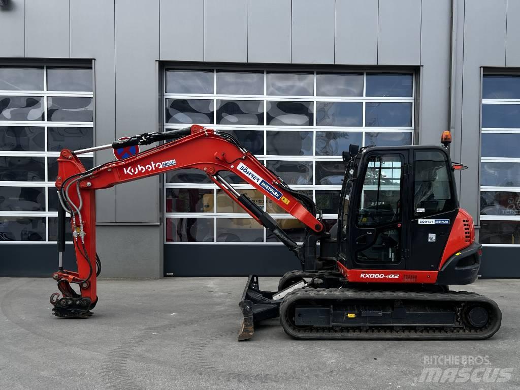 Kubota KX 080-4 | OQ45 Midibagger  7t - 12t