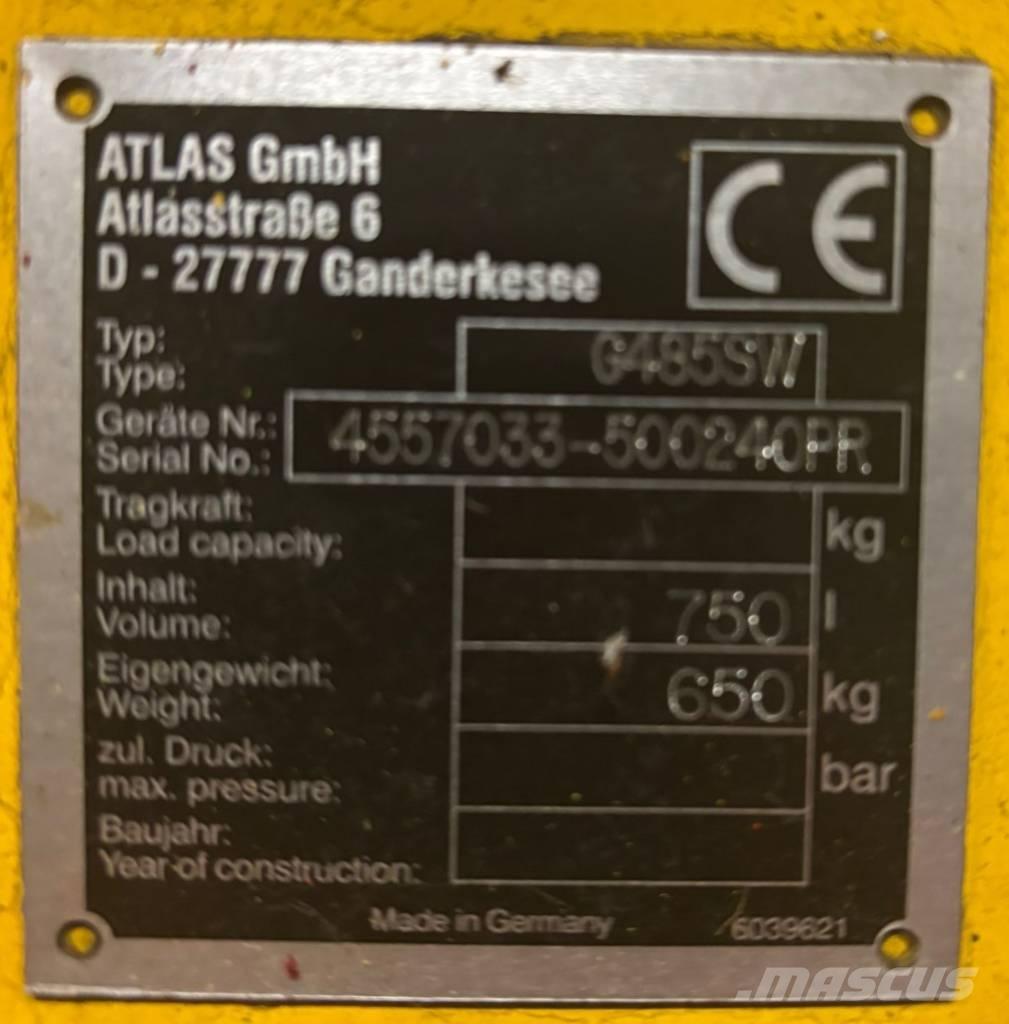 Atlas T620 Kantelbak Schaufeln