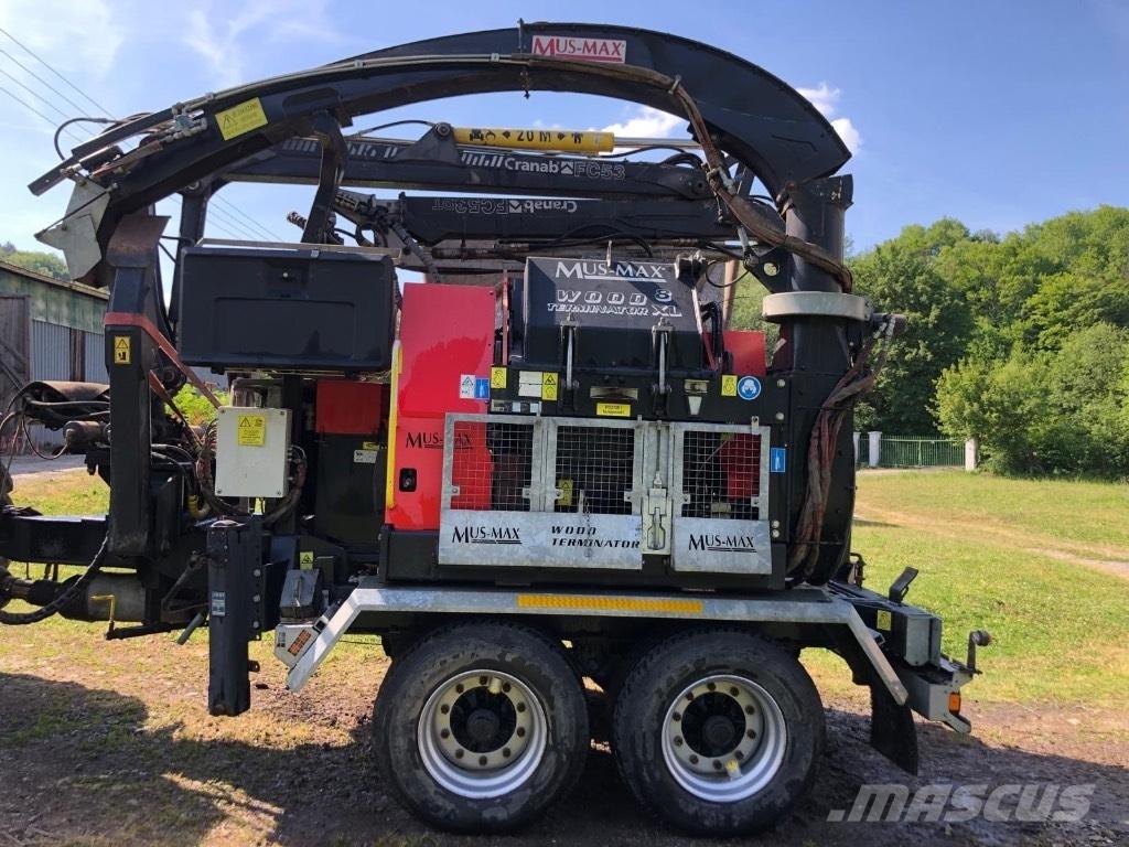 Mus-Max WT8XLZ Holzhäcksler
