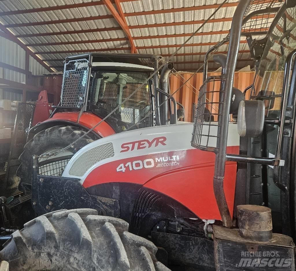 Steyr 4100 Forsttraktoren