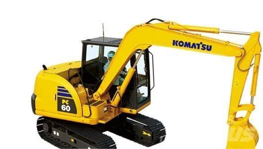 Komatsu PC 60-8 Minibagger < 7t