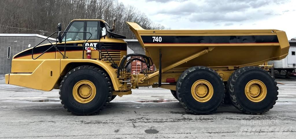 CAT 740 Dumper - Knickgelenk