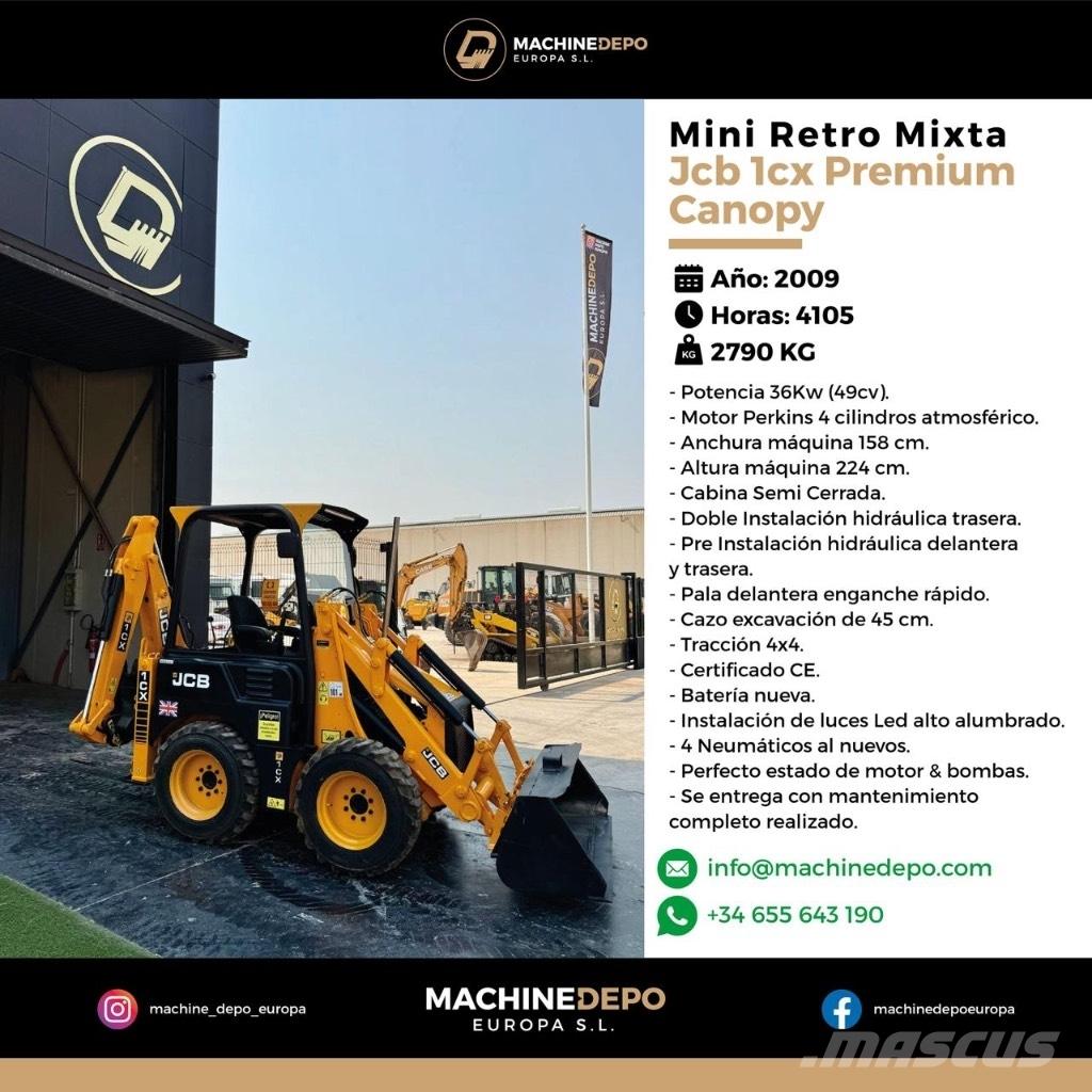 JCB 1 CX Baggerlader