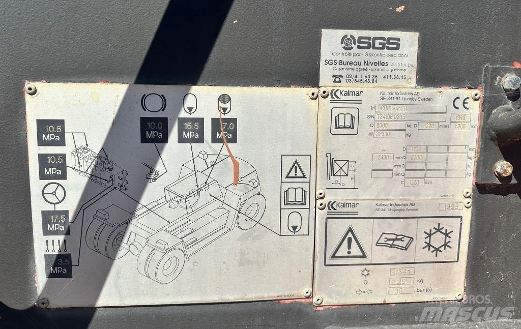 Kalmar DCD 80-45R Dieselstapler
