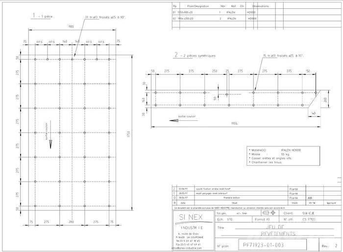  Sinex EXTRACTEUR Sieb- und Brechanlagen