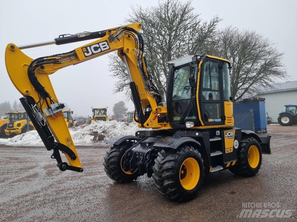 JCB Hydradig 110W Mobilbagger