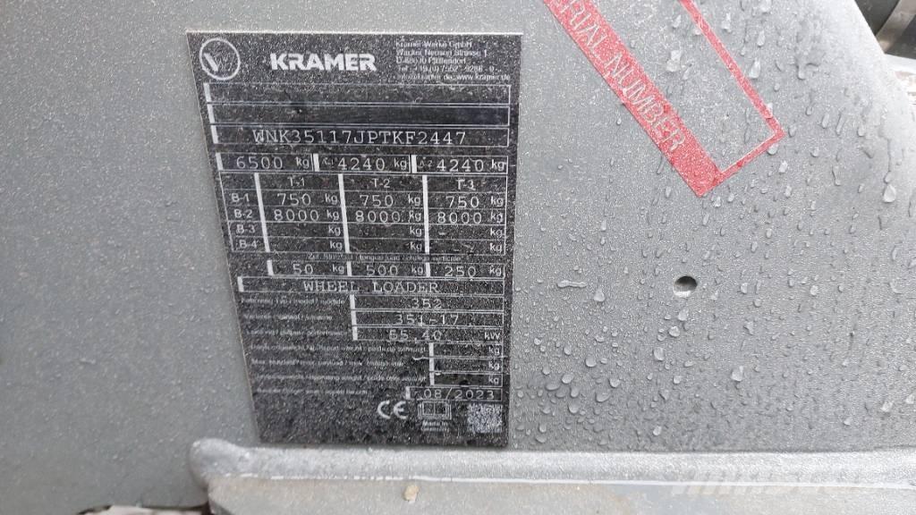 Kramer 8085T Minilader