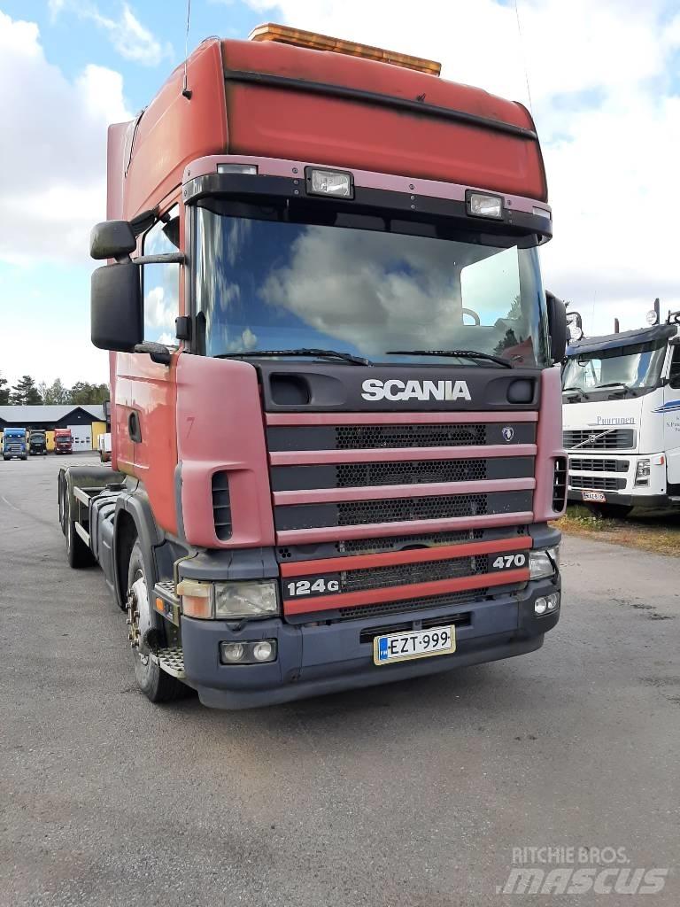 Scania R 124 Abrollkipper