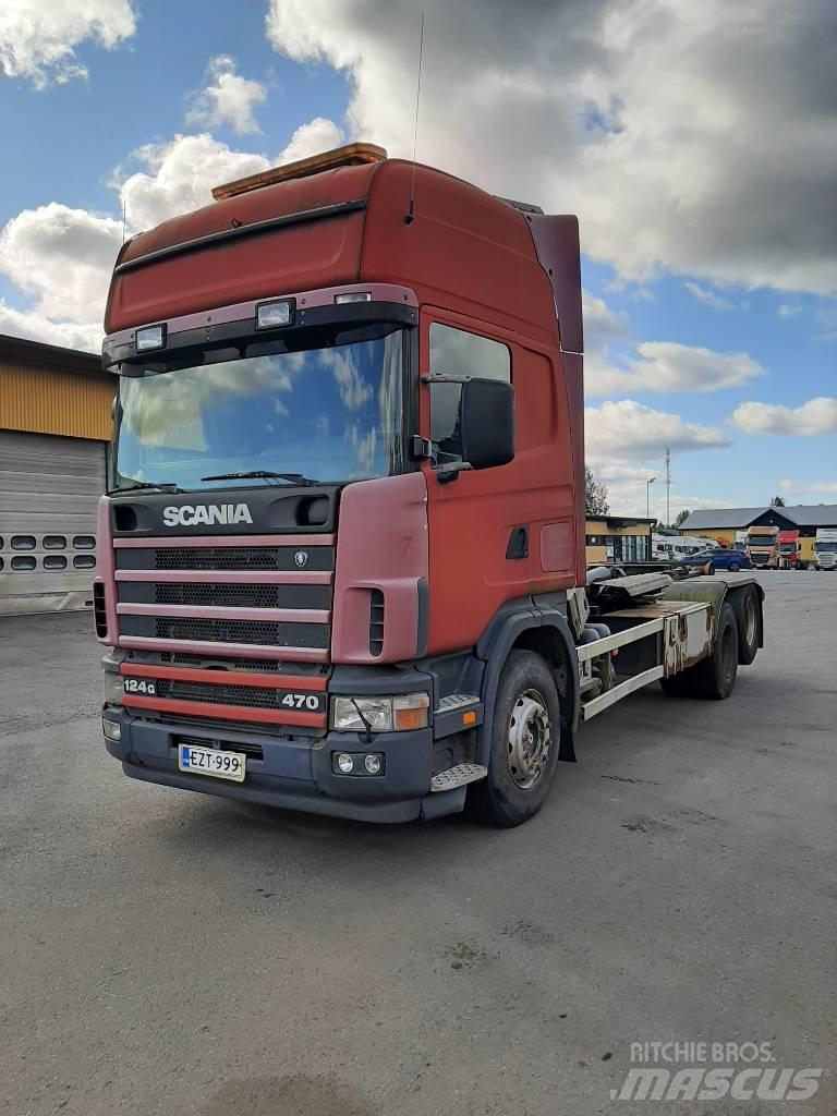 Scania R 124 Abrollkipper