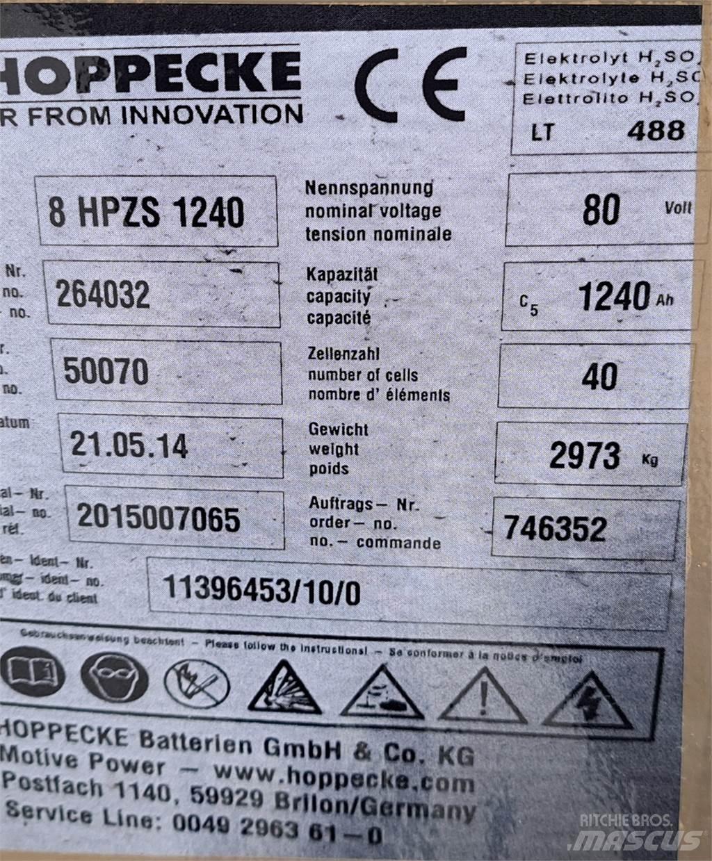Linde E60 Elektrostapler