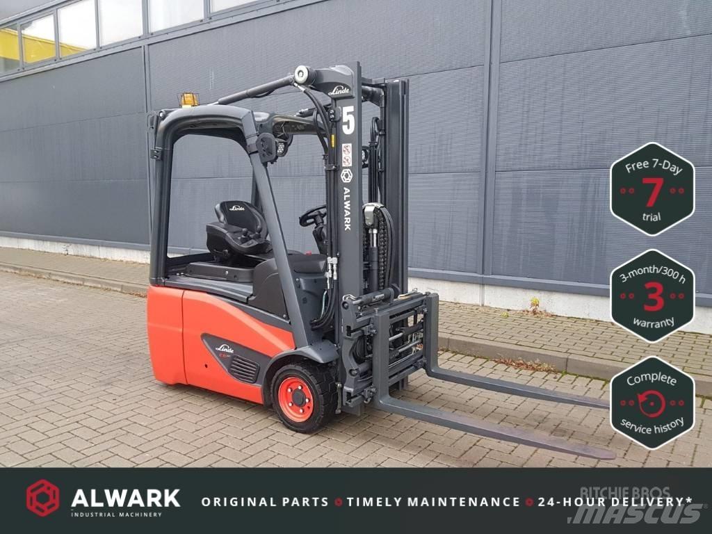Linde E16C Elektrostapler