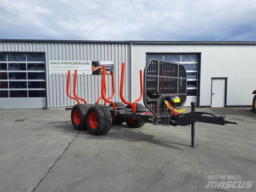 Krpan GP 14 DF Forstanhänger/Rückewagen