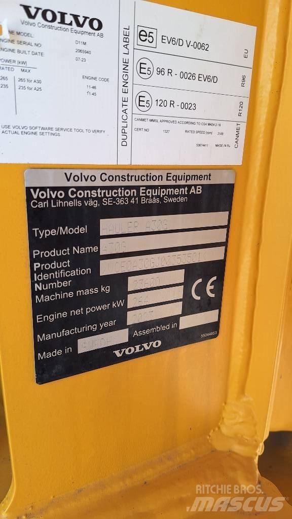 Volvo A 30 G Dumper - Knickgelenk