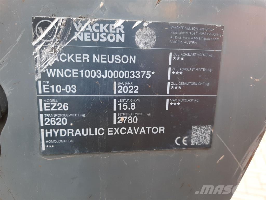 Wacker Neuson EZ26 Raupenbagger
