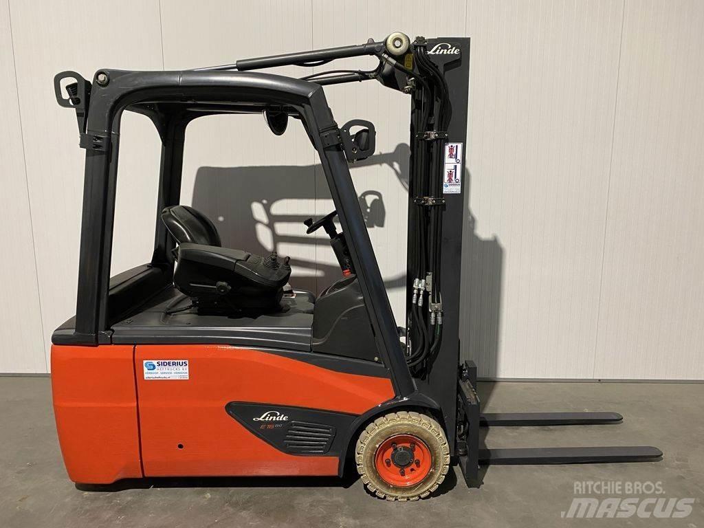 Linde E16L-386 Elektrostapler