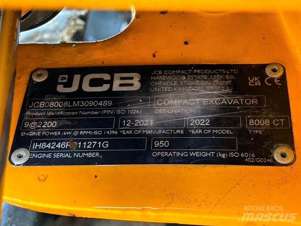 JCB 8008 Minibagger < 7t