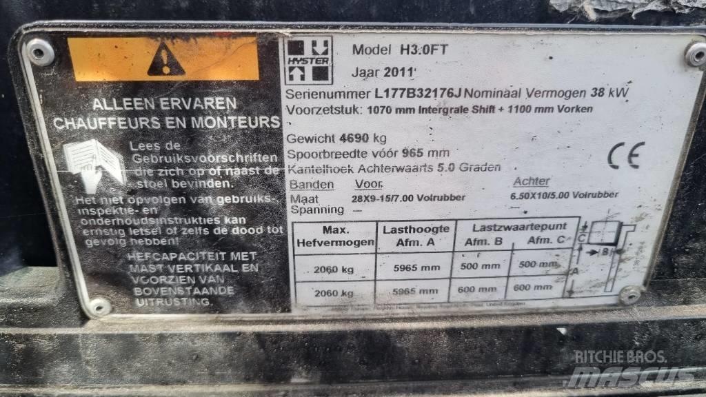 Hyster H 3.00 FT Gasstapler