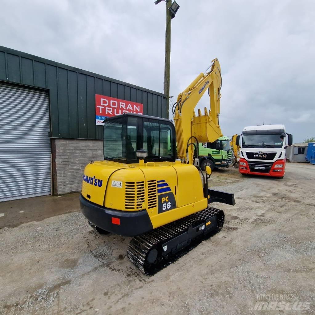 Komatsu PC56-7 Minibagger < 7t