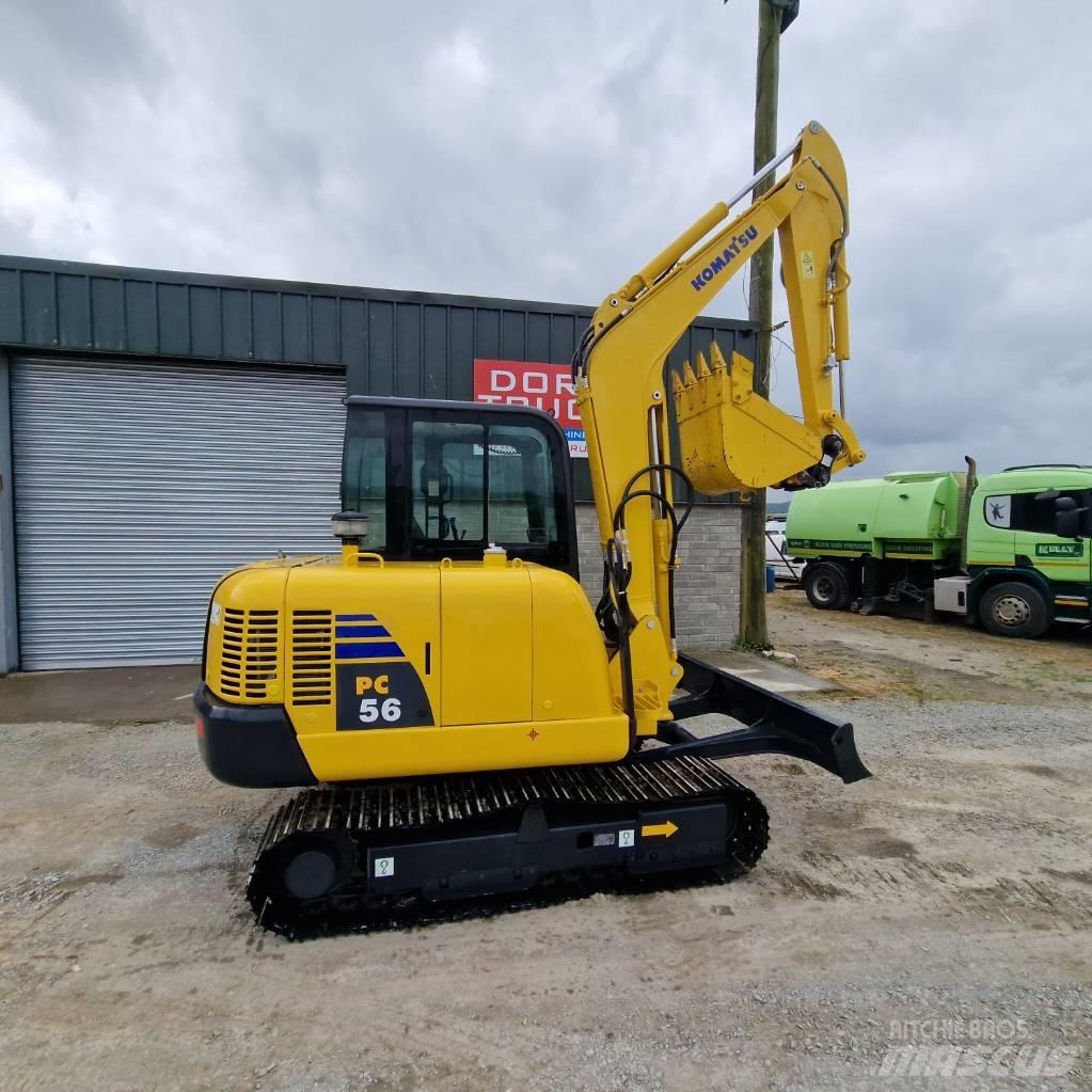 Komatsu PC56-7 Minibagger < 7t
