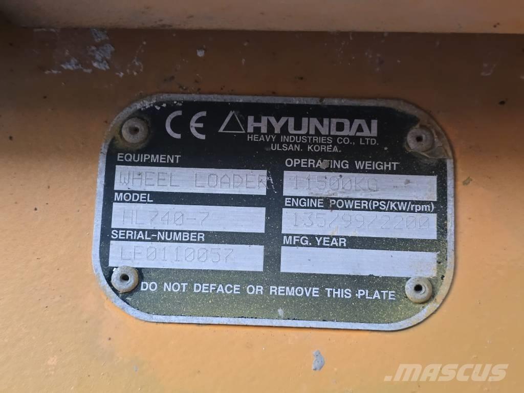Hyundai 740-7 Radlader
