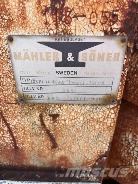  Mähler Spetsplog 3m Pflüge