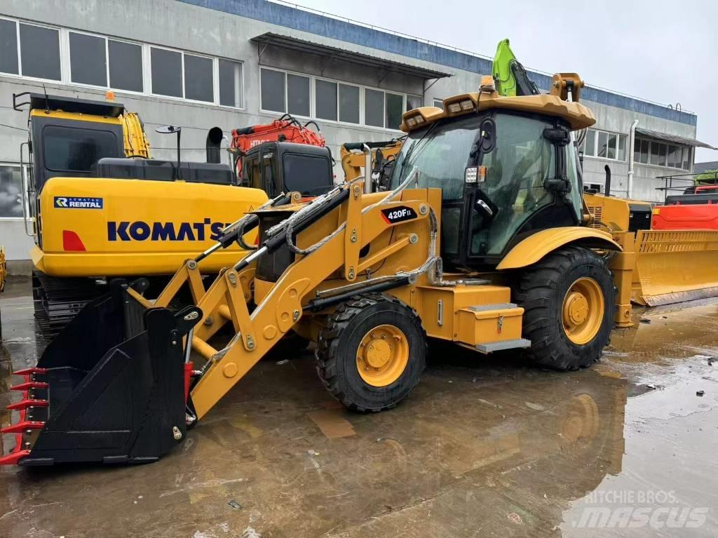 CAT 420 F Baggerlader