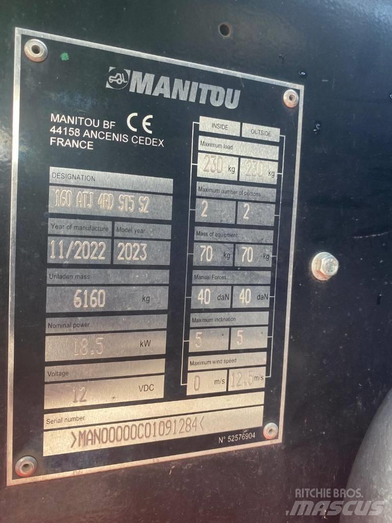 Manitou 160 ATJ Gelenkteleskoparbeitsbühnen