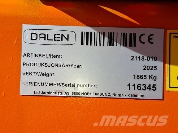 Dalen 2118 Schneefräse