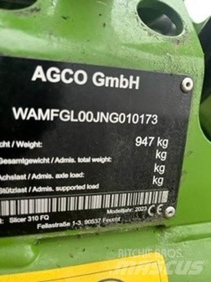 Fendt Slicer 310FQ Sonstige Grünlandgeräte