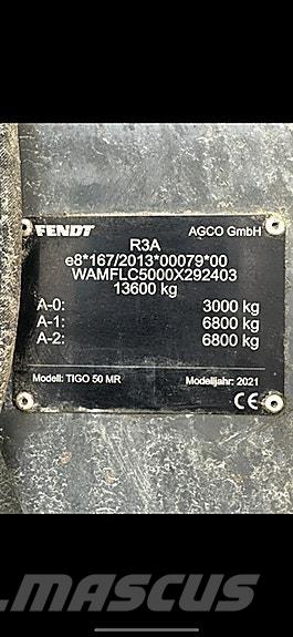 Fendt Tigo 50 MR Allzweckanhänger