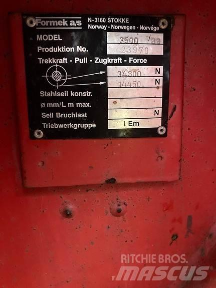  Formek 3.5 t vinsj Sonstige Forstmaschinen