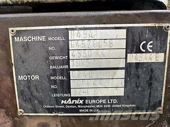 Hanix H 45 A Minibagger < 7t