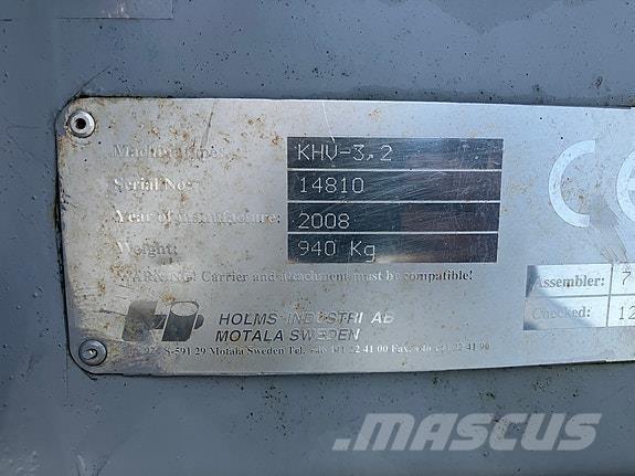 Holms KHV-3.2 Schneeschilde und -pflüge