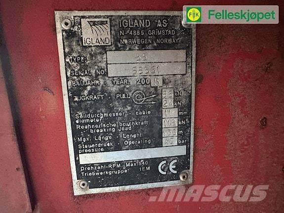 Igland 55 Vinsj Sonstige Forstmaschinen