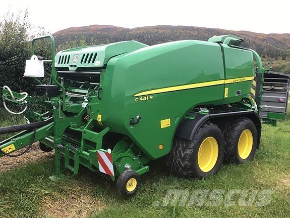 John Deere C441HR Rundballenpressen