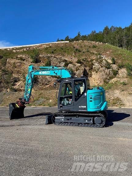 Kobelco SK75SR-7 Midibagger  7t - 12t
