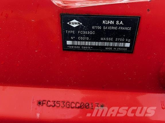Kuhn FC353 GC Mäher