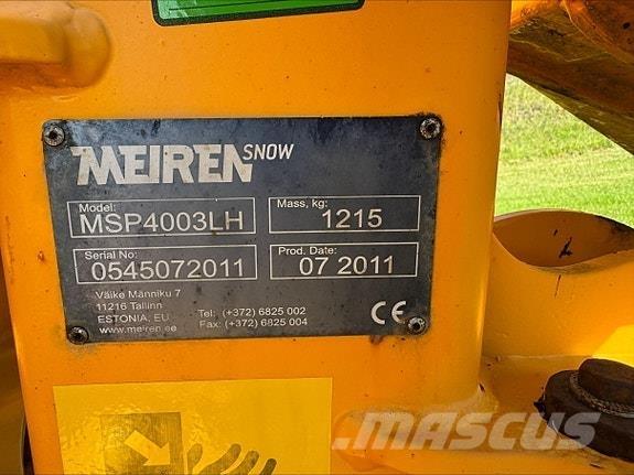 Meiren MSP4003LH Schneeschilde und -pflüge