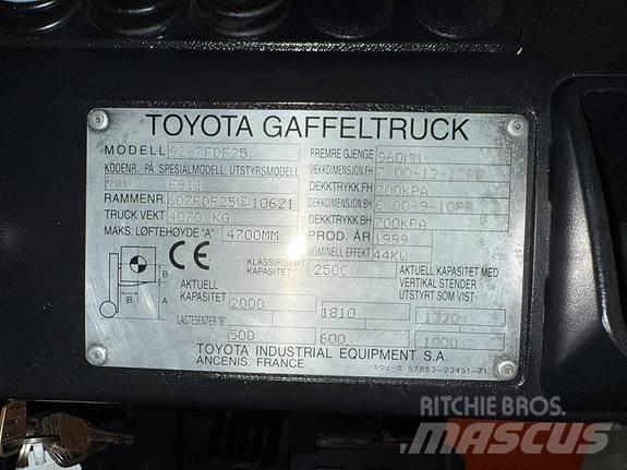Toyota 62-FDF25 Dieselstapler