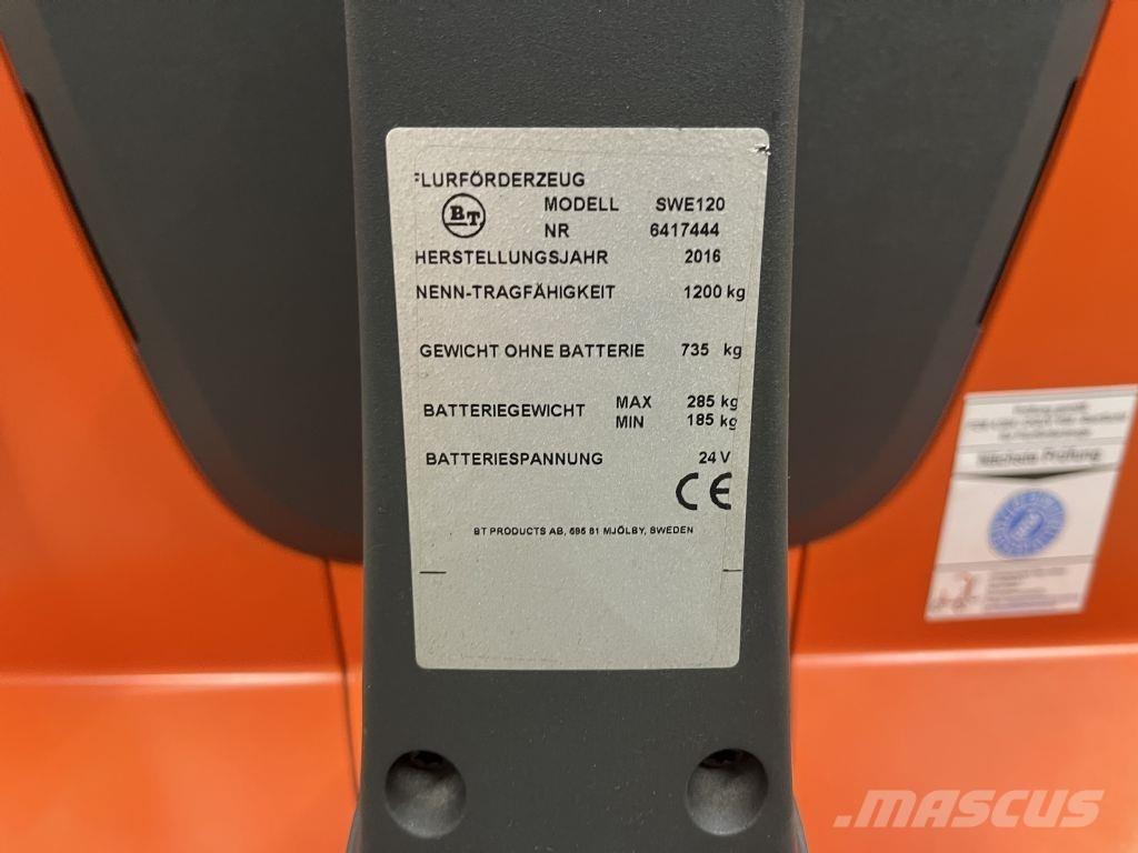 BT SWE 120 Deichselstapler