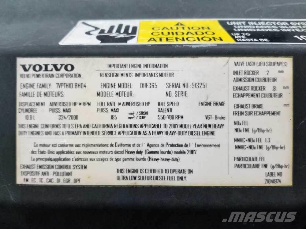 Volvo D11F Motoren